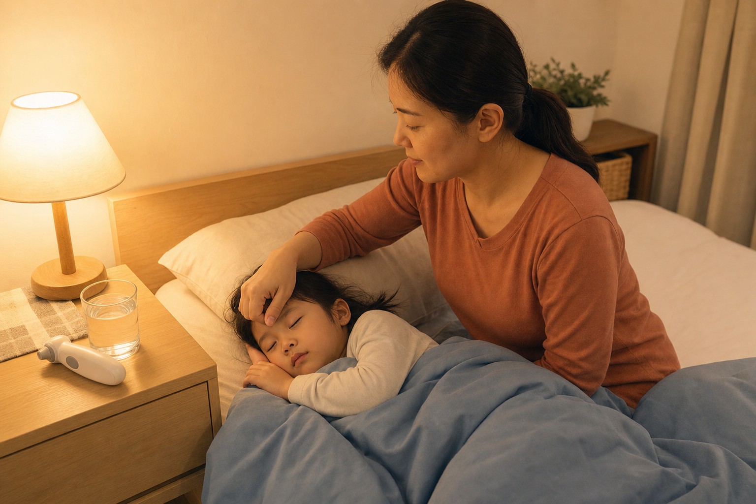孩子發燒怎麼辦？居家照護與就醫時機重點整理